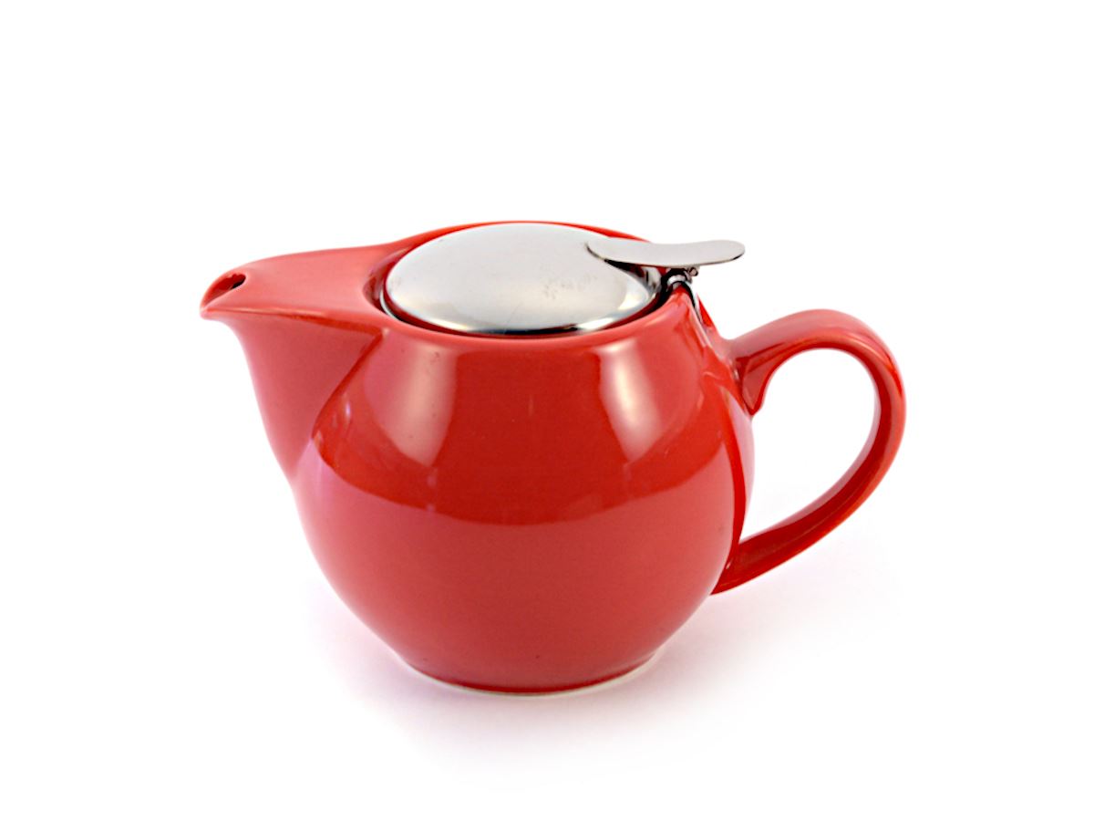 Teapot Saara shiny red 0,5l