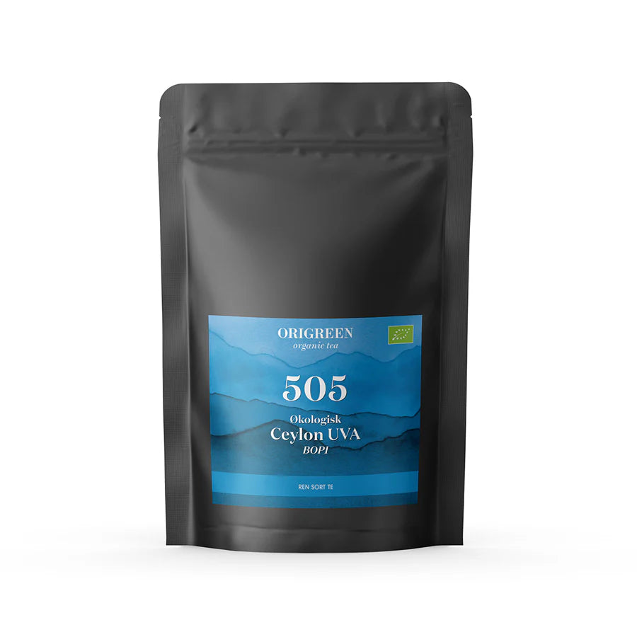økologisk Ceylon UVA BOP1 - 100g løsvekt
