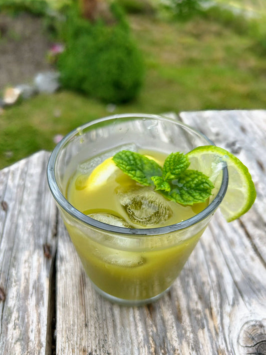 Matcha & Mynte Iste (1 liter)