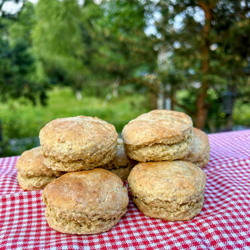 Oppskrift på havrescones
