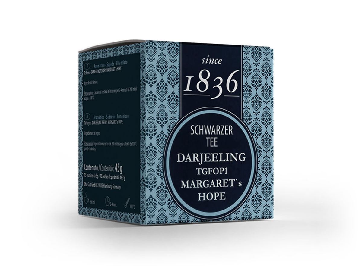 Sort te Darjeeling TGFOP1 15 pk teposer