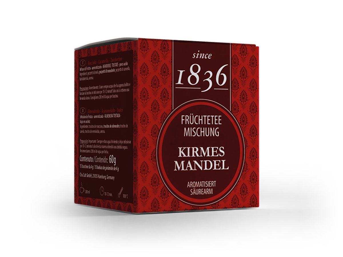 Fair almond fruktblanding m mandel 15 pyramide teposer