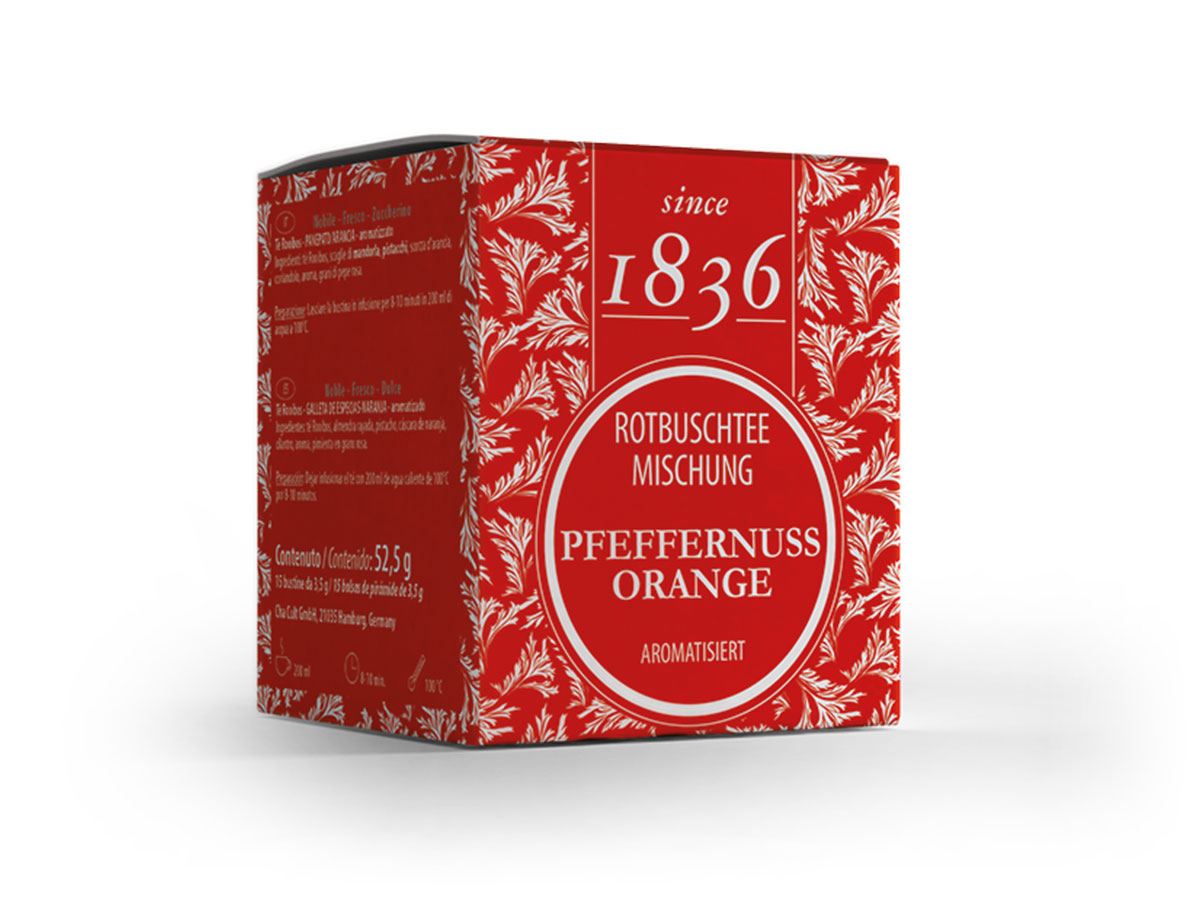 Rooibos blanding m/pepperkake & appelsin 15 teposer