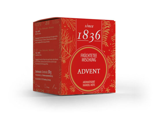 Advent fruktblanding m mandel 15 pyramide teposer