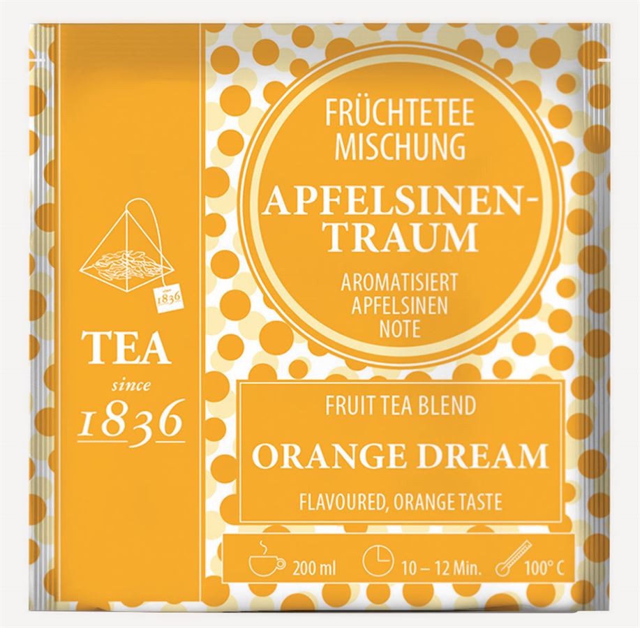 Appelsindrøm 15 pyramide teposer