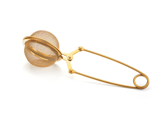 Teklype i gylden farge 5cm dia