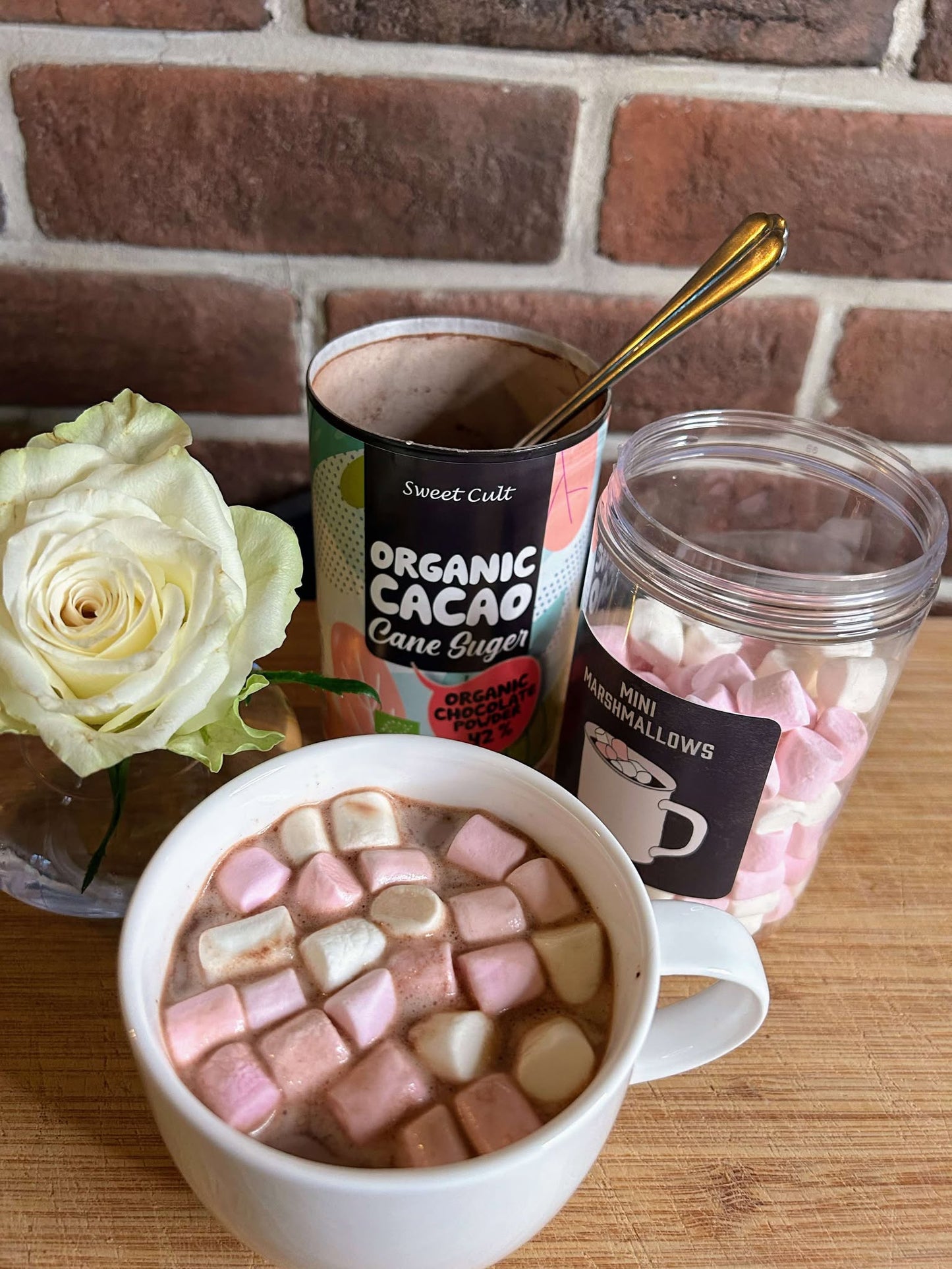 drikkeklar økologisk kakao m/rørsukker 250g