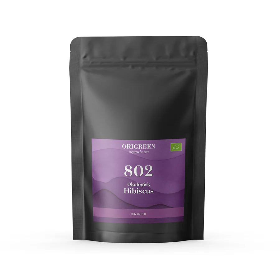økologisk hibiscus - 125g løsvekt