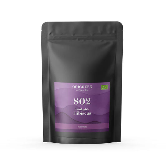 økologisk hibiscus - 125g løsvekt