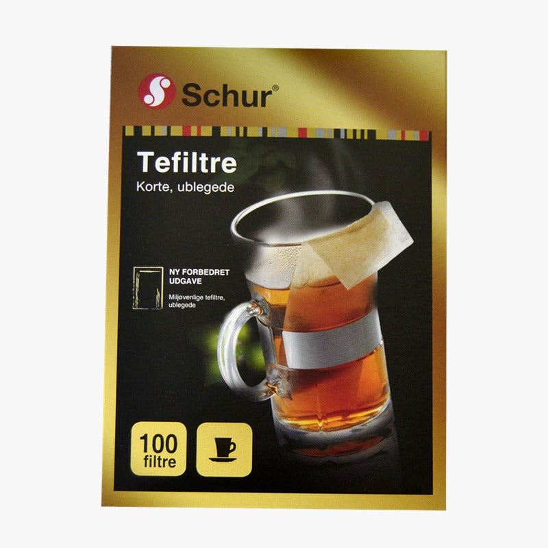 Schur tefilter korte 100stk