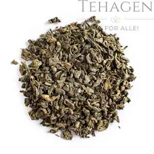 økologisk grønn mynte te