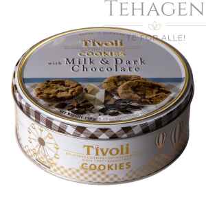 sjokolade cookies fra Tivoli i lekker boks