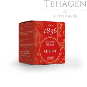 Fruktblanding m/mandel. Advent pk med 15 teposer